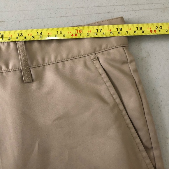 Adidas Men's ClimaLite Golf Pants Khaki Tan Size 36X30 Polyester - Picture 5 of 8